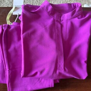 Figs Scrub Set NWT Purple Jolt XS Top / S Bottom